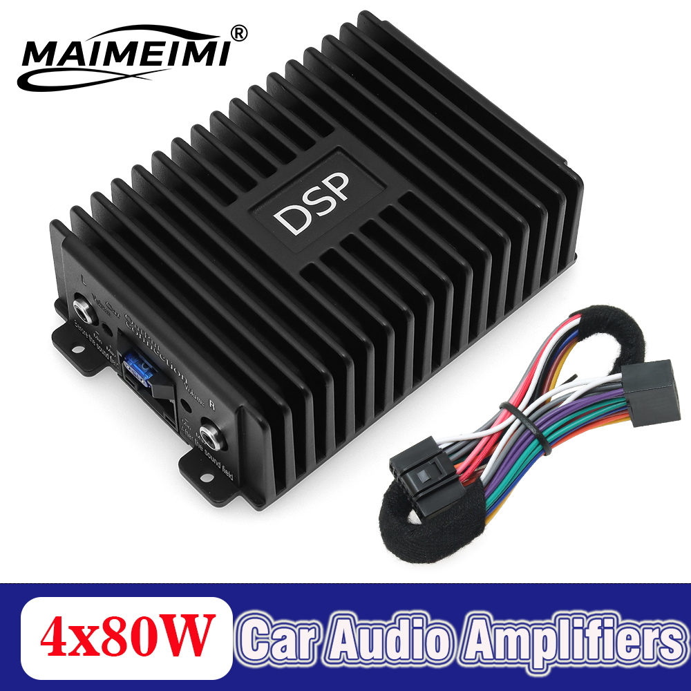 Audio Music Equalizer - รถ DSP 4 ช่องวิทยุเครื่องขยายเสียง Equalizer สําหรับ