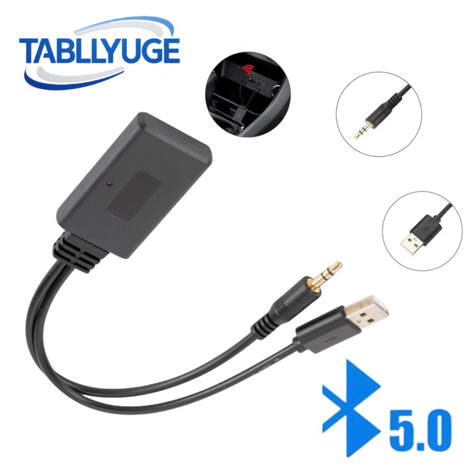 Audio Universal Music - อะแดปเตอร์เสียงบลูทูธ Aux 3.5 มม.รถ USB สำหรับลำโพงเพลงยูนิเวอร์แซลรถบลูทูธ