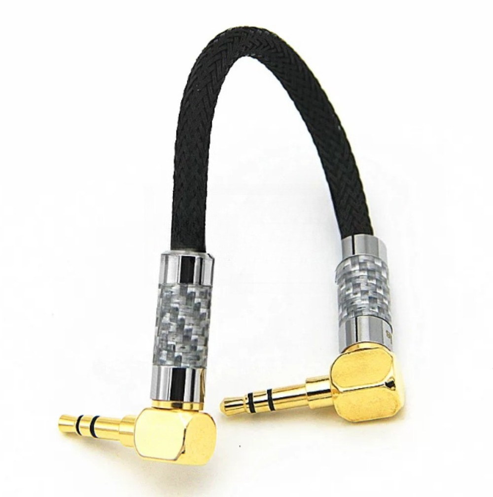 Audio Music Gen - สายเคเบิลโคแอกเชียลดิจิตอลขนาด 3.5 มม. สำหรับเครื่องขยายเสียงแบบพกพา DAC เข้ากันได้กับเครื่องเล่นเพลงแบบพกพาหลายรุ่น