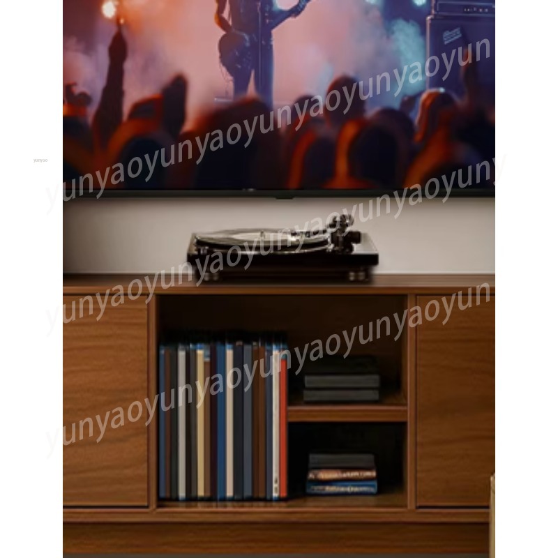 Audio Music System For Home - เครื่องเล่นแผ่นเสียงไวนิลบลูทูธ ลำโพงในตัว ระบบไฮไฟทันสมัย ตกแต่งบ้าน เครื่องเล่นเพลง