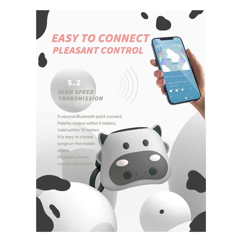HOT!A72T มินิบลูทูธลำโพงน่ารัก - Audio Music Kids บทวิจารณ์และราคา