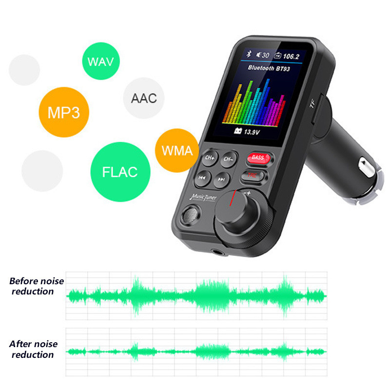 เครื่องส่งสัญญาณ FM ในรถยนต์ เ - Audio Music Equalizer บทวิจารณ์และราคา