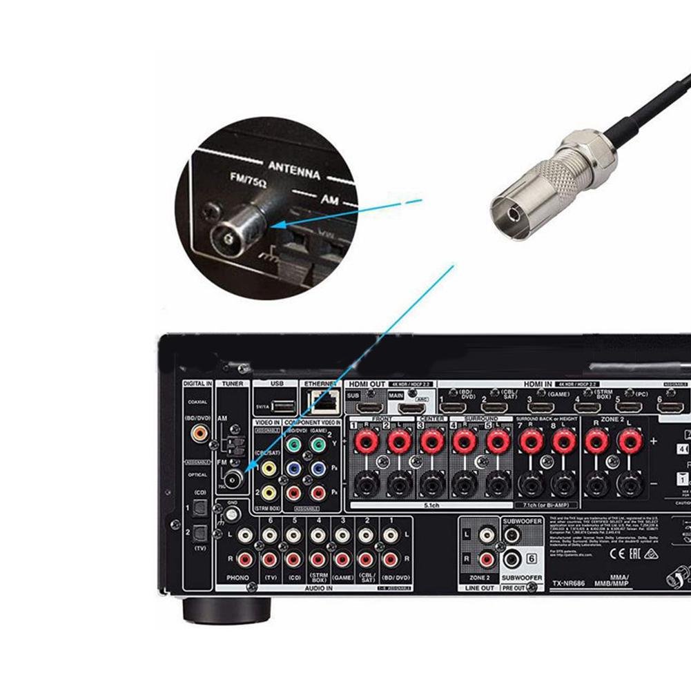 เสาอากาศวิทยุ FM สำหรับรับสัญญ - Audio Music System For Home บทวิจารณ์และราคา