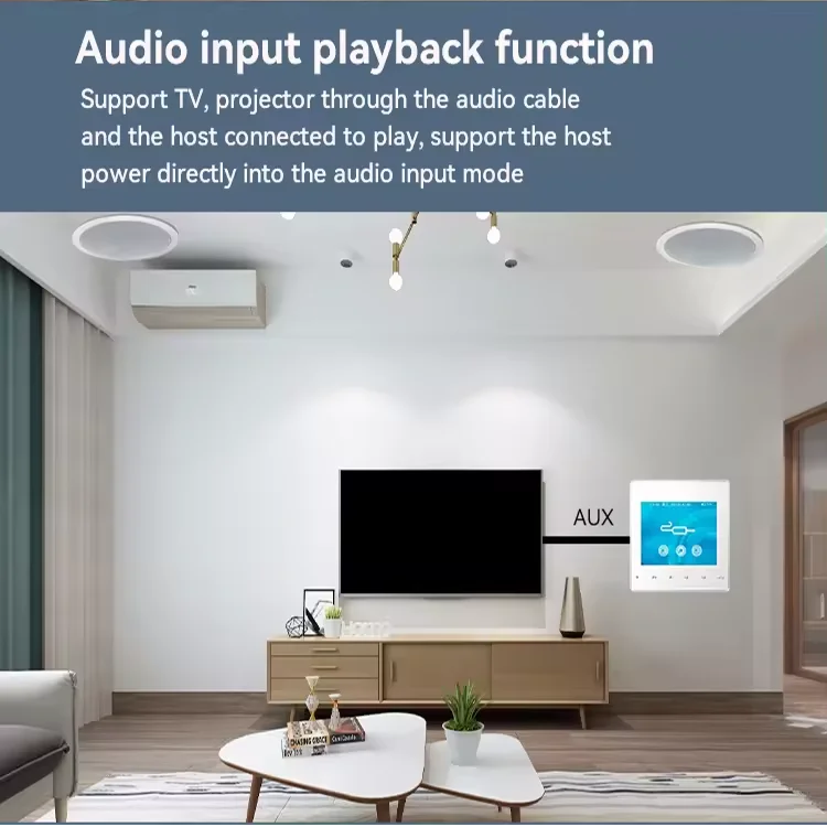 บ้านบลูทูธเครื่องขยายเสียงเพลง - Audio Music System For Home บทวิจารณ์และราคา