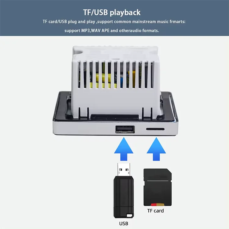 บ้านบลูทูธเครื่องขยายเสียงเพลง - Audio Music System For Home บทวิจารณ์และราคา