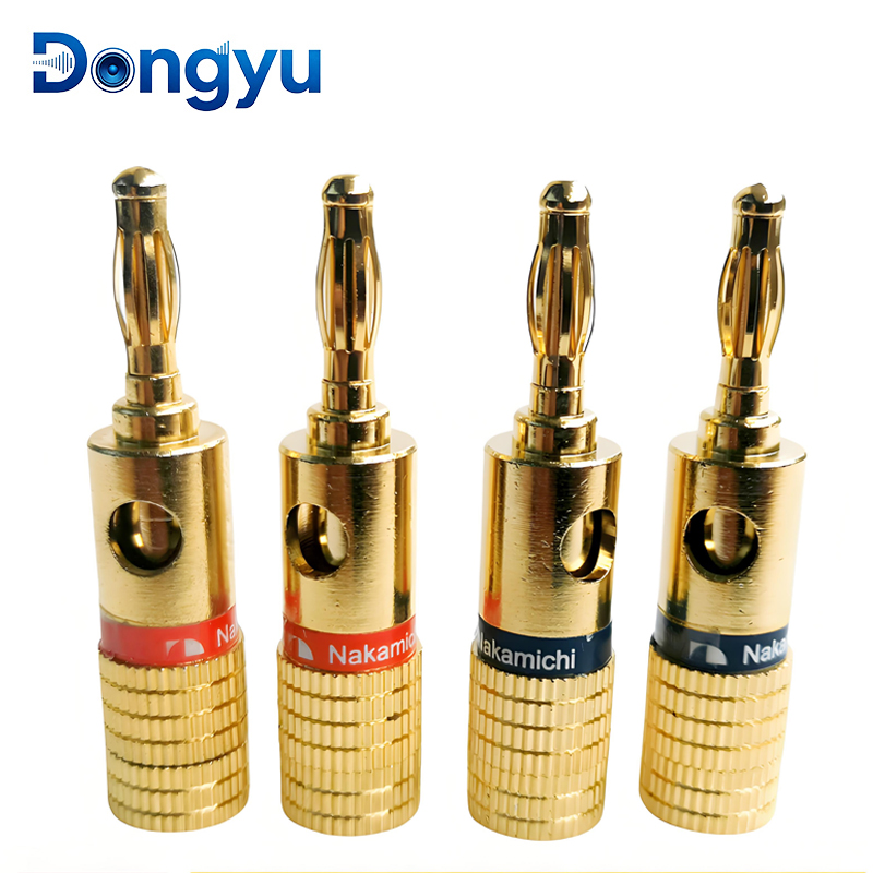ขั้วต่อกล้วยนาคามิจิ 4 มม. ชุบ - Audio Music Sound บทวิจารณ์และราคา