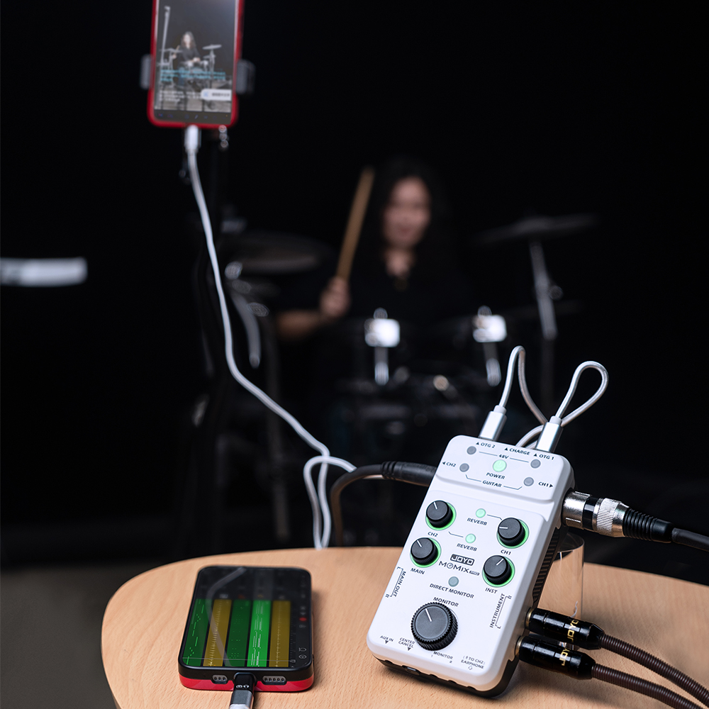 JOYO เครื่องผสมเสียง MOMIX PRO - Audio Music Sound บทวิจารณ์และราคา