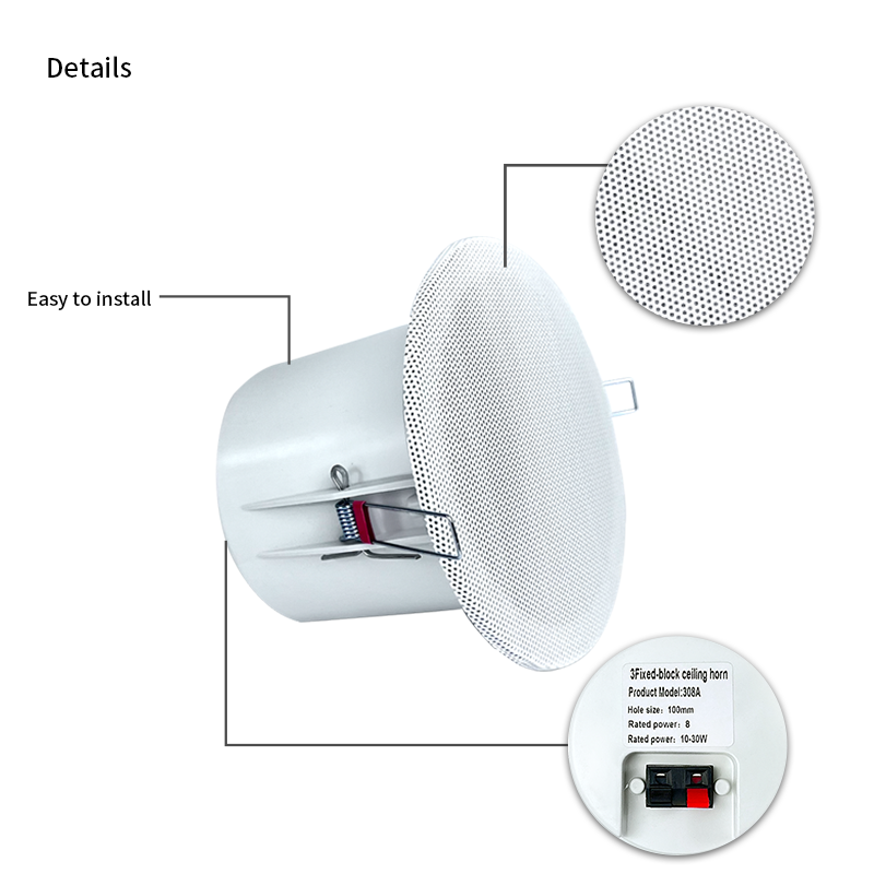 3 นิ้ว 8Ohm เสียงรอบทิศทางลําโ - Audio Music System For Home บทวิจารณ์และราคา