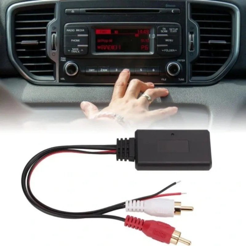 รถไร้สาย 2 RCA โมดูลรับสัญญาณบ - Audio Music Interface บทวิจารณ์และราคา