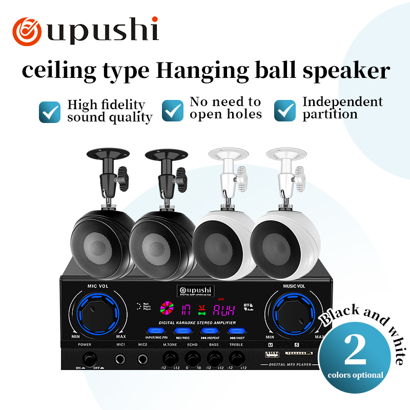 Oupushi ติดเพดานติดผนังระบบเสี - Audio Music Hifi บทวิจารณ์และราคา