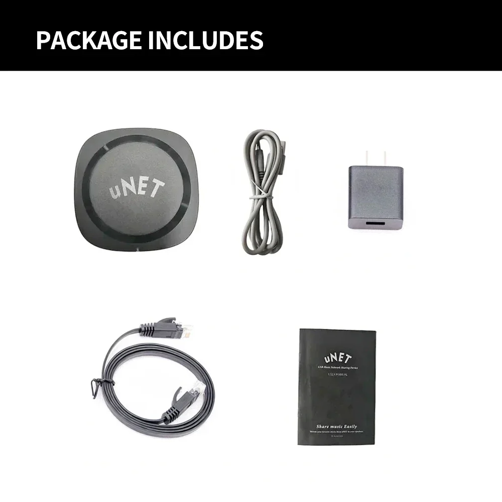 อุปกรณ์แชร์เพลงผ่านเครือข่าย U - Audio Music System For Home บทวิจารณ์และราคา