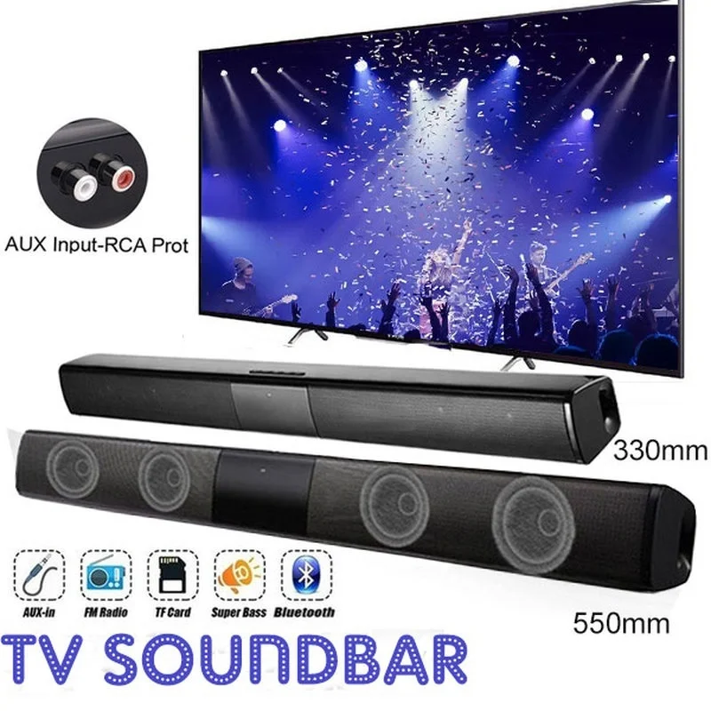 แถบเสียงพลังสูง40W สำหรับทีวีค - Audio Music System For Home บทวิจารณ์และราคา