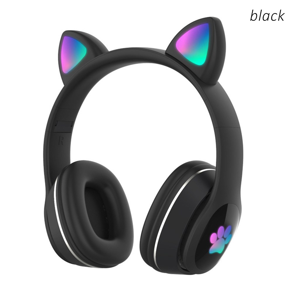 หูฟังไร้สายบลูทูธลายแมวน่ารัก  - Audio Music Kids บทวิจารณ์และราคา