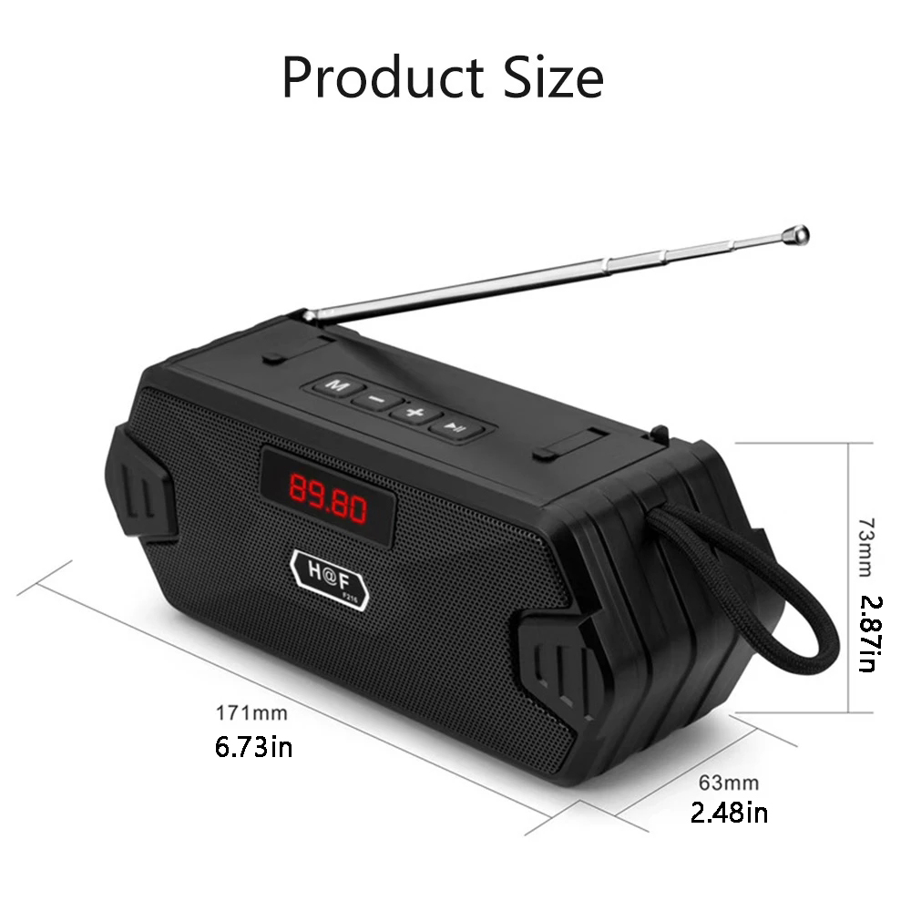 ลำโพงบลูทูธไร้สายแบบพกพาสำหรับ - Audio Music System For Home บทวิจารณ์และราคา