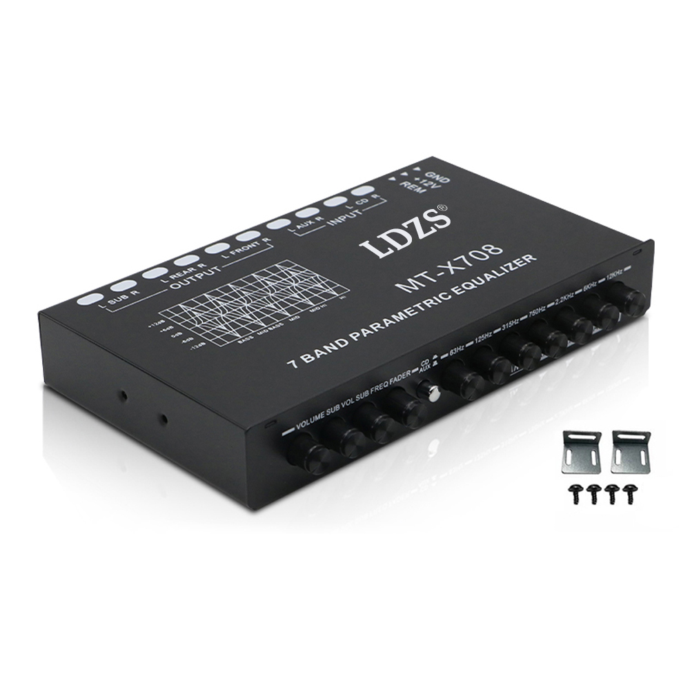 อีควอไลเซอร์รถยนต์7แบนด์อเนกปร - Audio Music Equalizer บทวิจารณ์และราคา