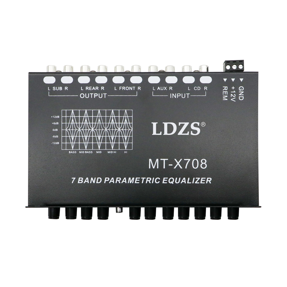 อีควอไลเซอร์รถยนต์7แบนด์อเนกปร - Audio Music Equalizer บทวิจารณ์และราคา
