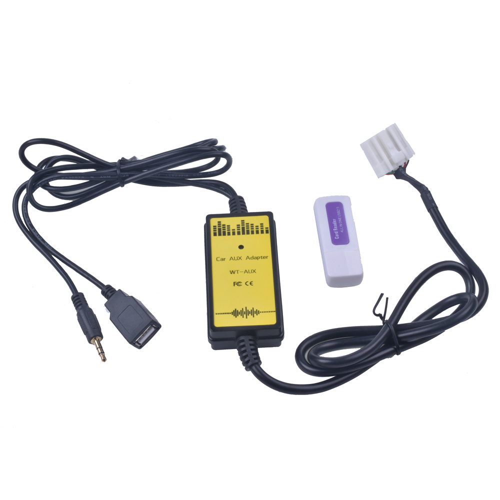 อะแดปเตอร์ USB รถ MP3 อินเทอร์ - Audio Music Interface บทวิจารณ์และราคา