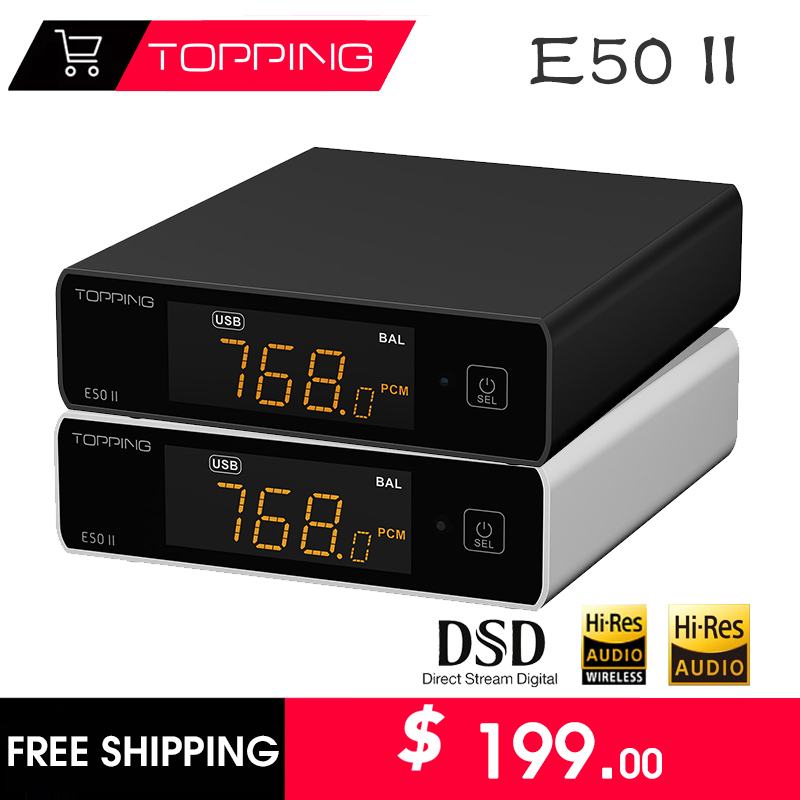TOPPING E50 ii เครื่องถอดรหัสเ - Audio Music Hifi บทวิจารณ์และราคา
